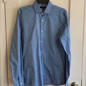 Ted Baker blue button up shirt